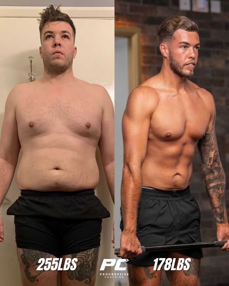 Luke, 255 to 178 lbs
